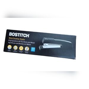 Bostitch Black Metal Desktop Stapler